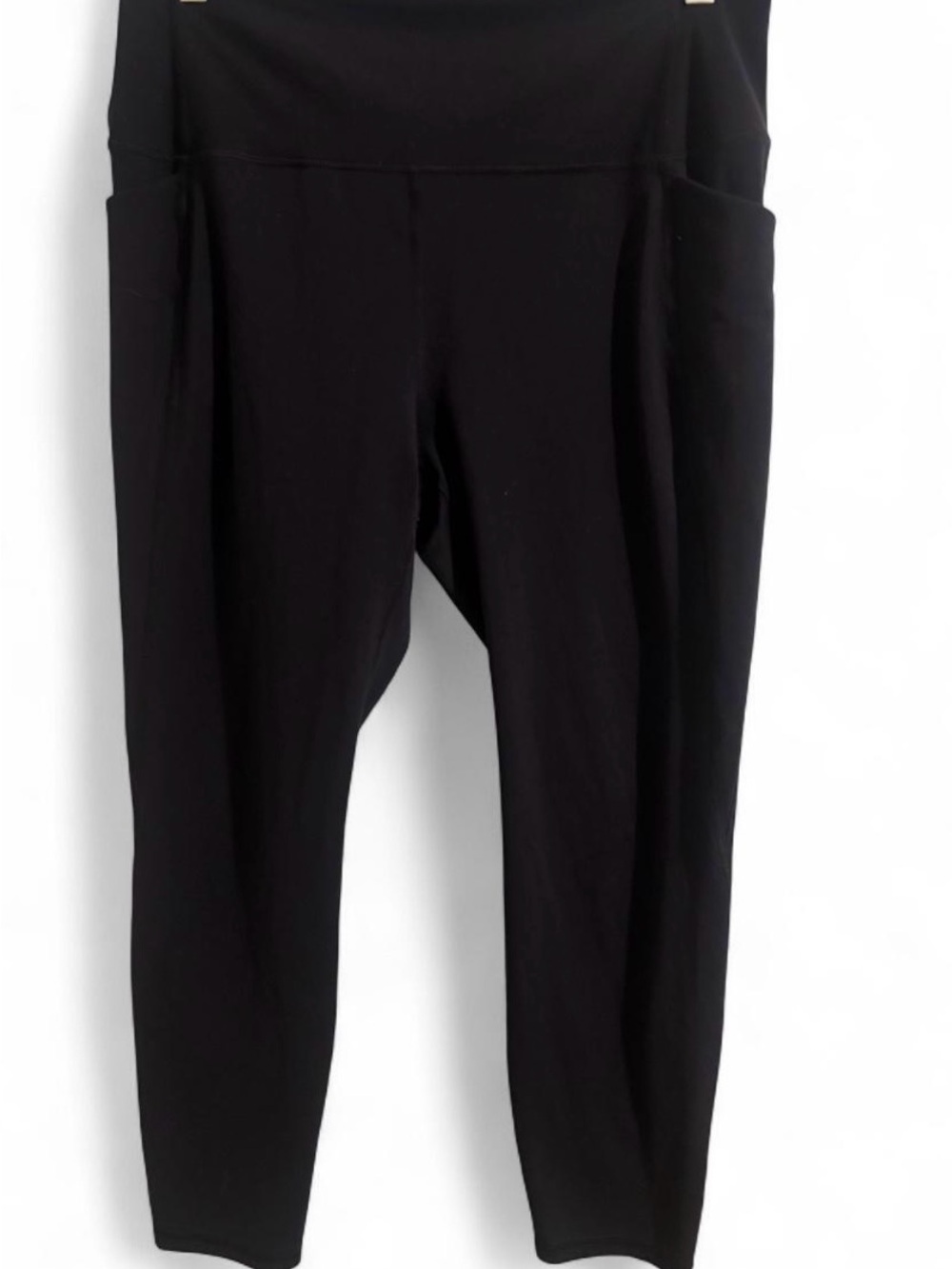 Spyder Black High-Waist Leggings with Side Pockets